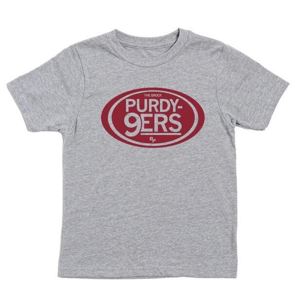 Raygun Youth Gray Purdy 9ers Short Sleeve T-Shirt
